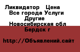 Ликвидатор › Цена ­ 1 - Все города Услуги » Другие   . Новосибирская обл.,Бердск г.